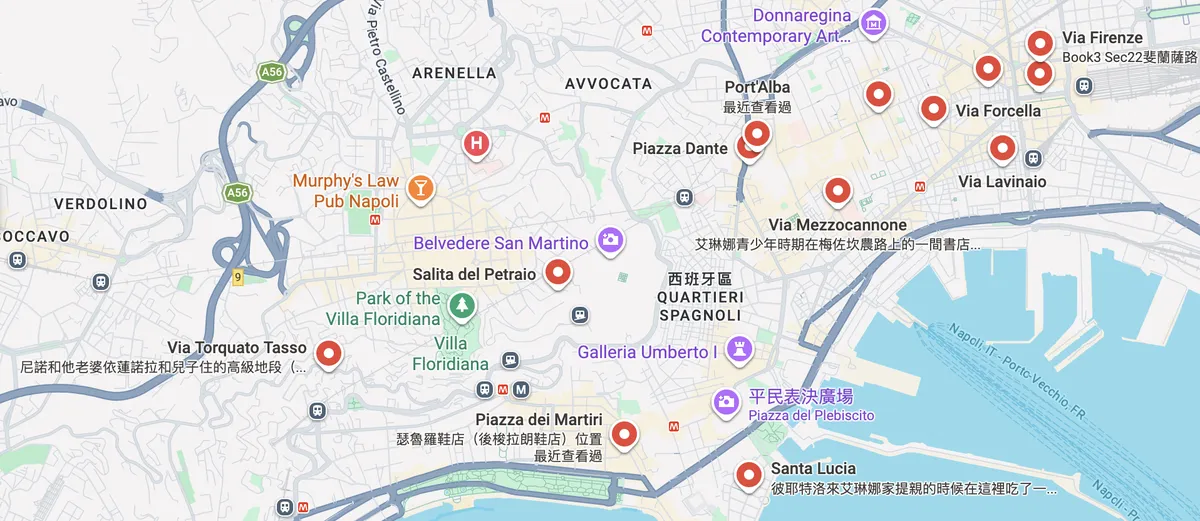 Naples_googlemaps_notes