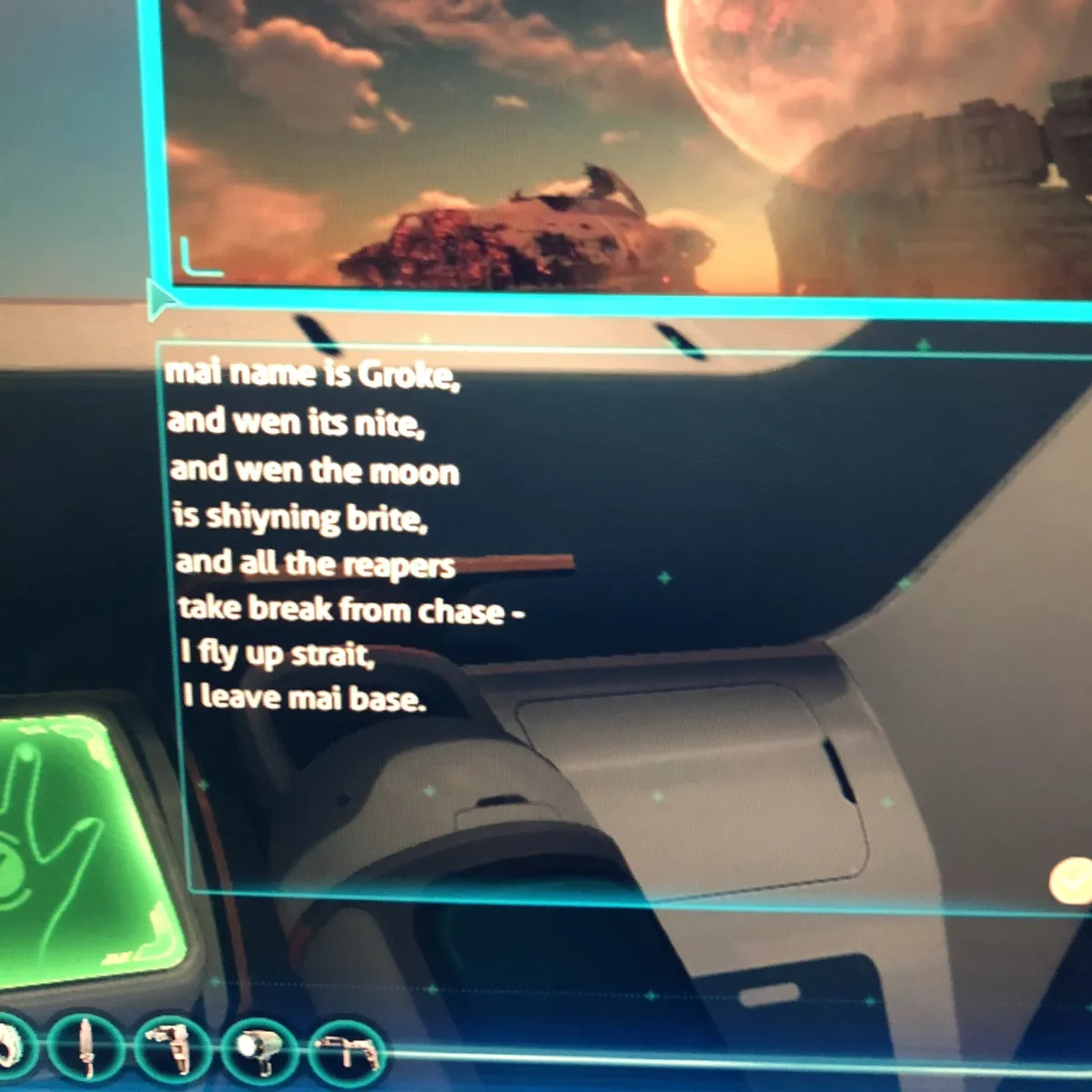 My Subnautica Bredlik poem https://bear-images.sfo2.cdn.digitaloceanspaces.com/73pctgeek/grokelik.webp
