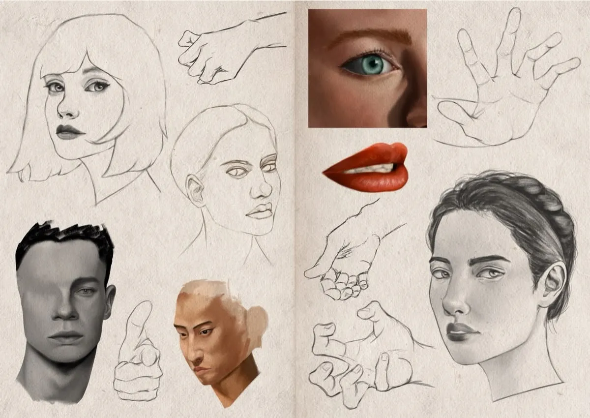Sketchbook 25-26