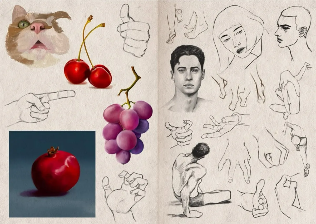 Sketchbook 25-27