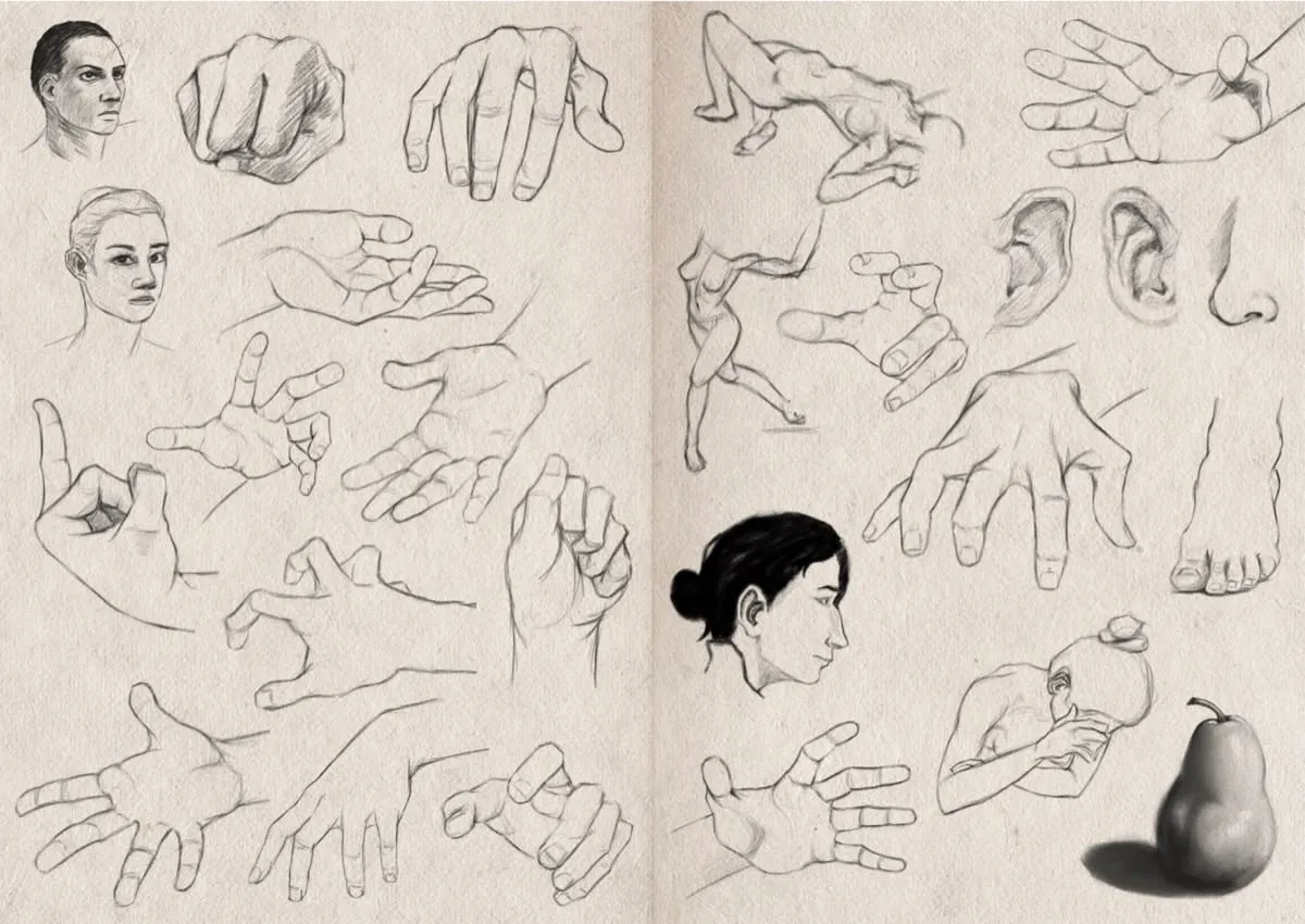 Sketchbook 25-35