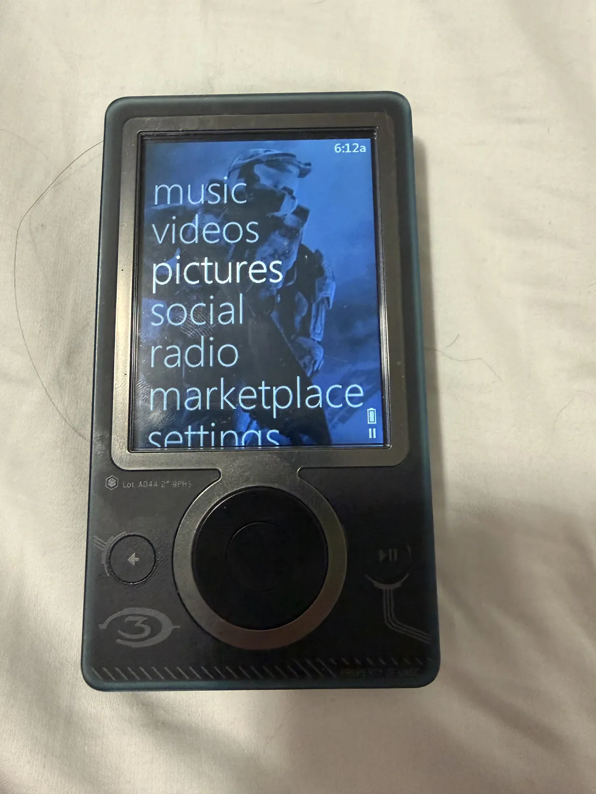 Halo 3 Zune