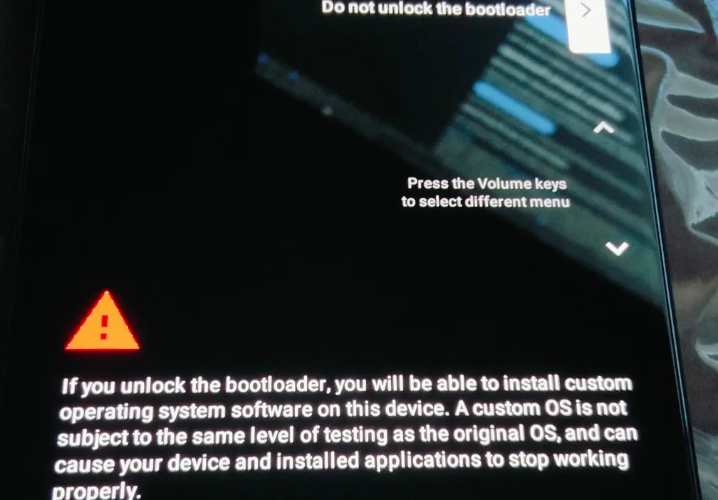 Booting my new phone