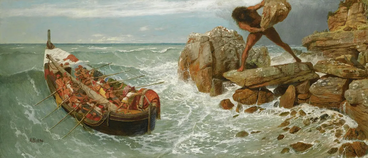 bocklin odysseus and polyphemus