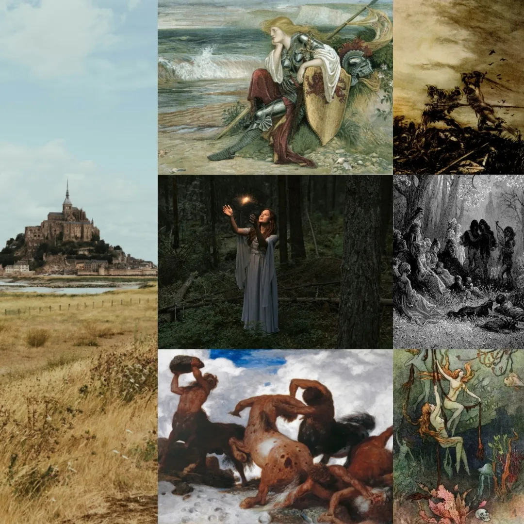 a collage of images described in the credit line