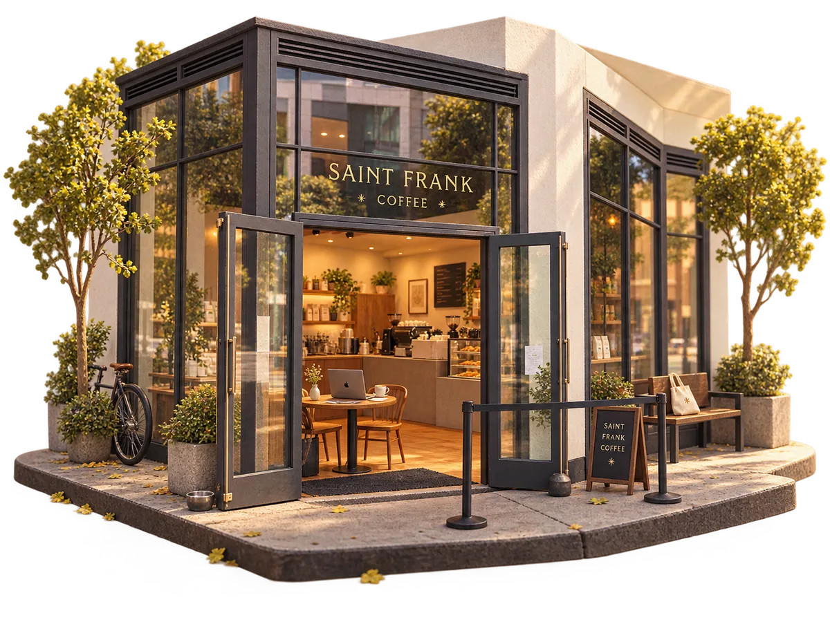 Saint Frank Coffee, San Francisco