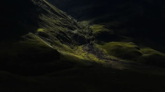 A valley in Scotland