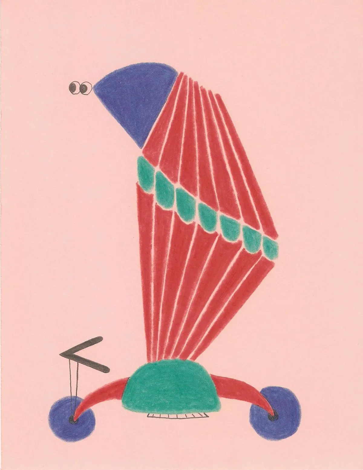 criaturita viajando a casa después de haber ingerido un albert hoffman