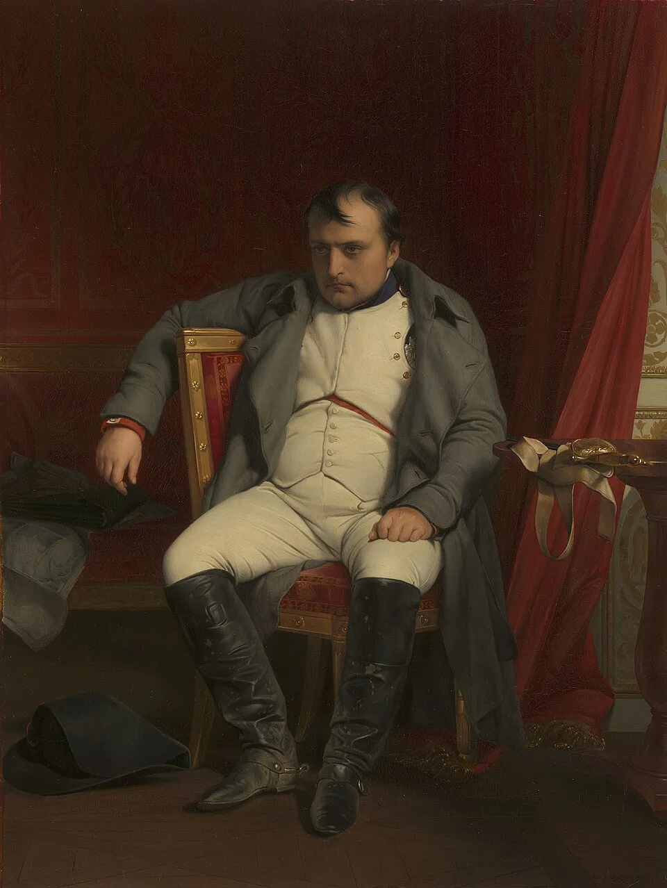Napoleon_at_Fontainebleau,31_March_1814(by_Hippolyte_Paul_Delaroche)