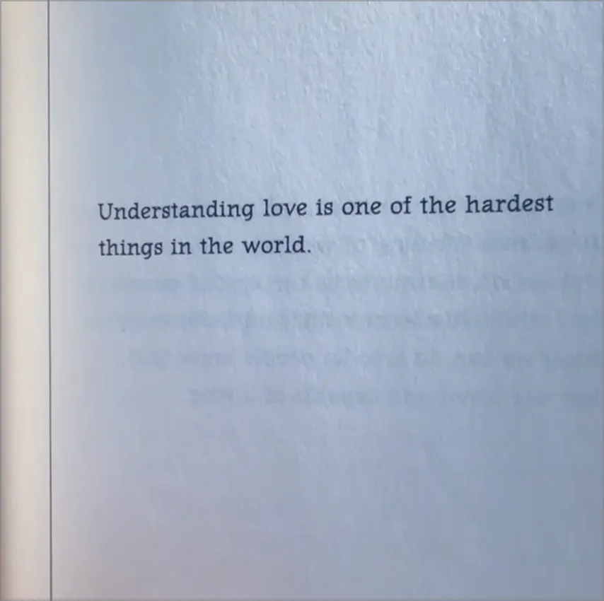 Understanding love