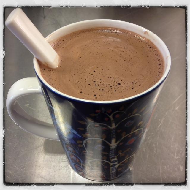 En mugg riktigt god varm choklad!