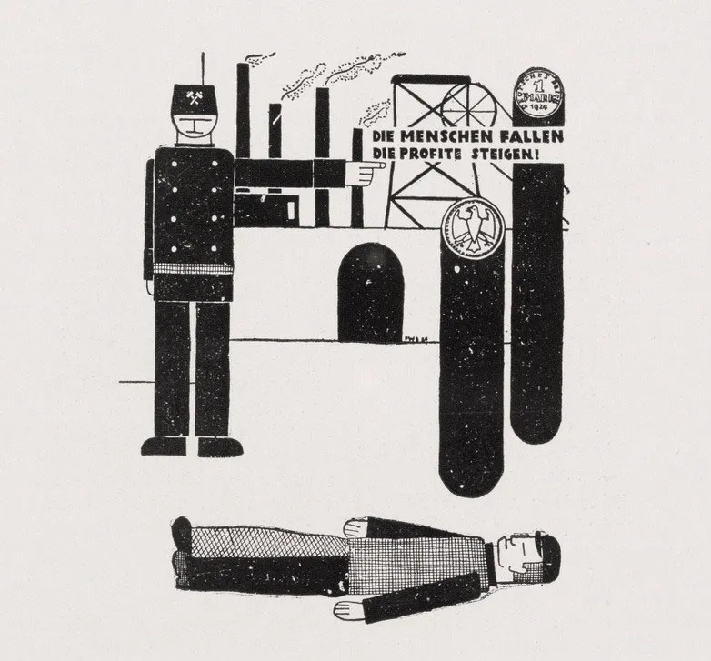 Franz Seiwert, in Der Sturm, vol 18 no 12, March 1928, p