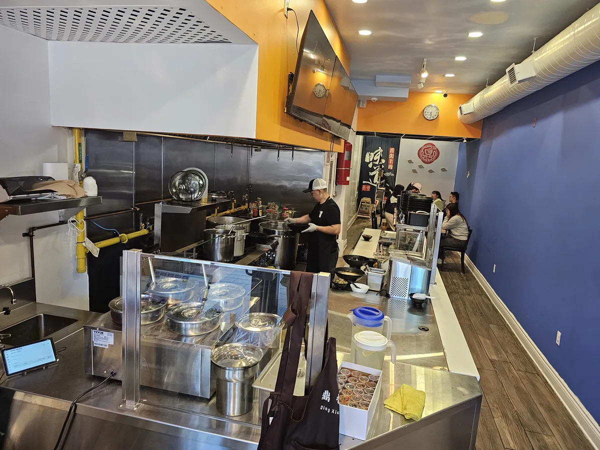 Fragrant Noodles | Open Kitchen | View From Entrance