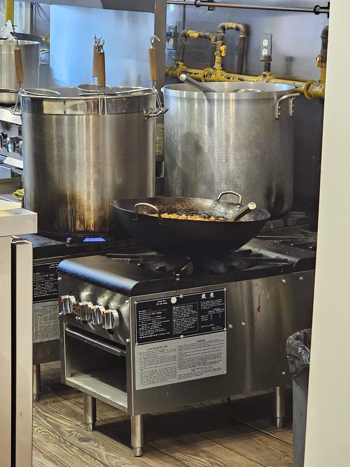 The Cauldrons & The Wok