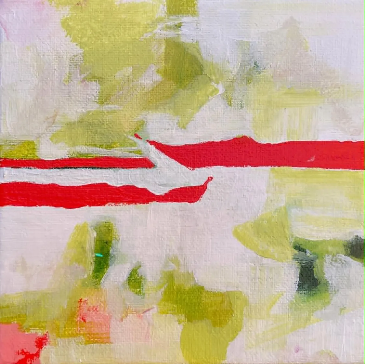 1 green painting