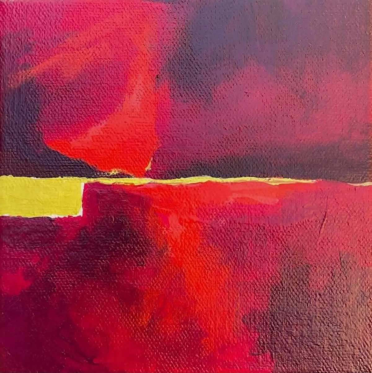 1 red painting