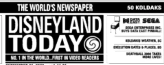 Blurry image of a supposed newspaper, 
