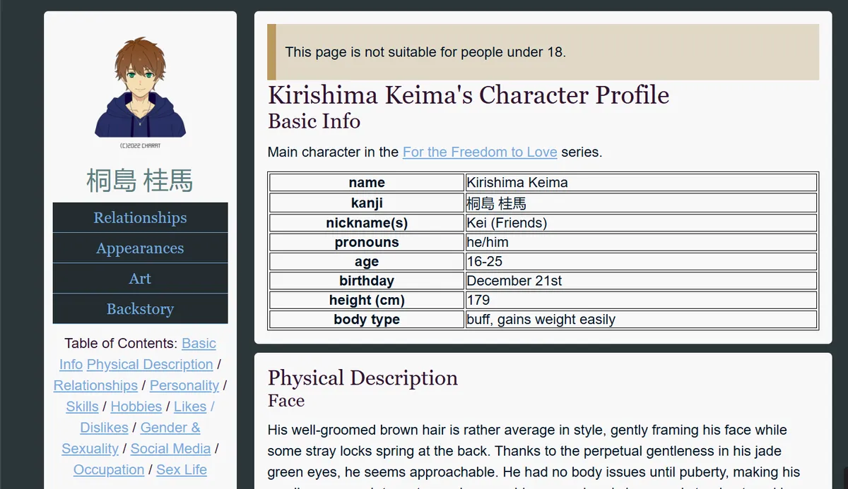 FTL-Keima-OC-Profile-screenshot
