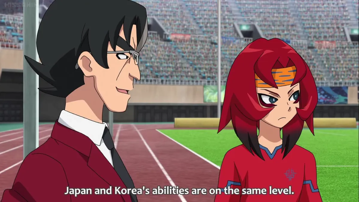 InazumaElevenOrion-KoreaCoach-and-Captain