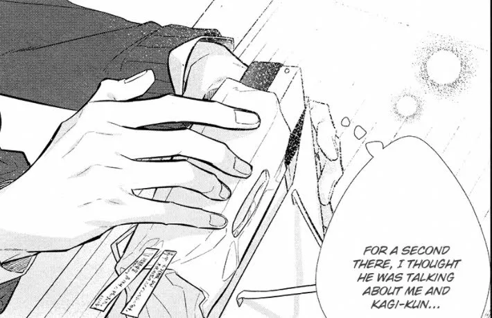 Hirano Taiga thinking,