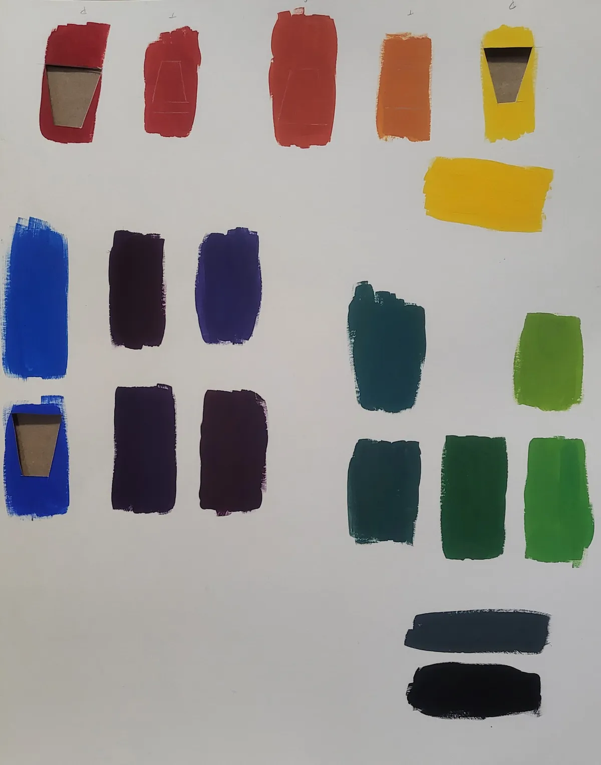 Gouache Swatches