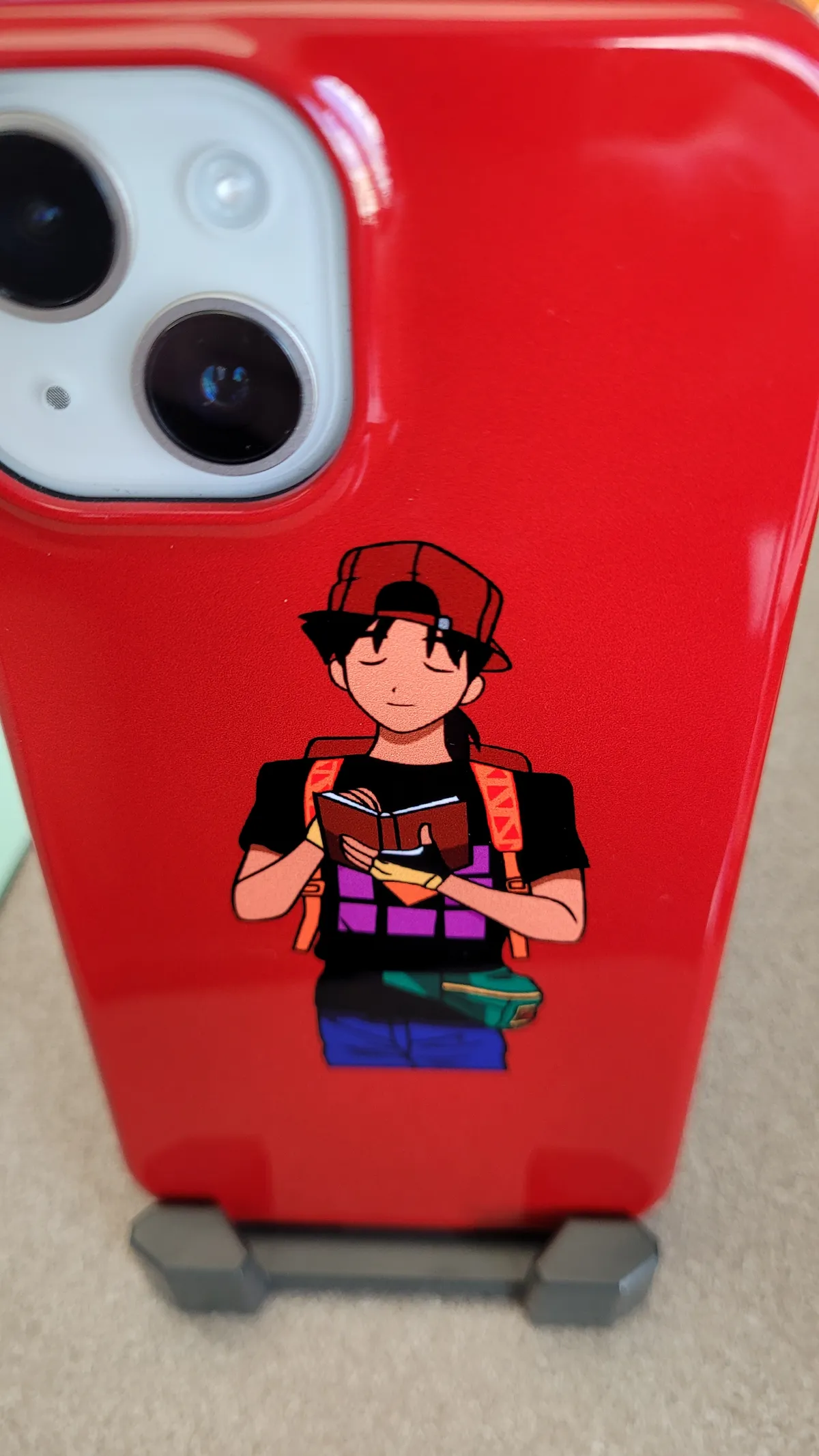 Phone with Golden Boy Kintaro Oe case