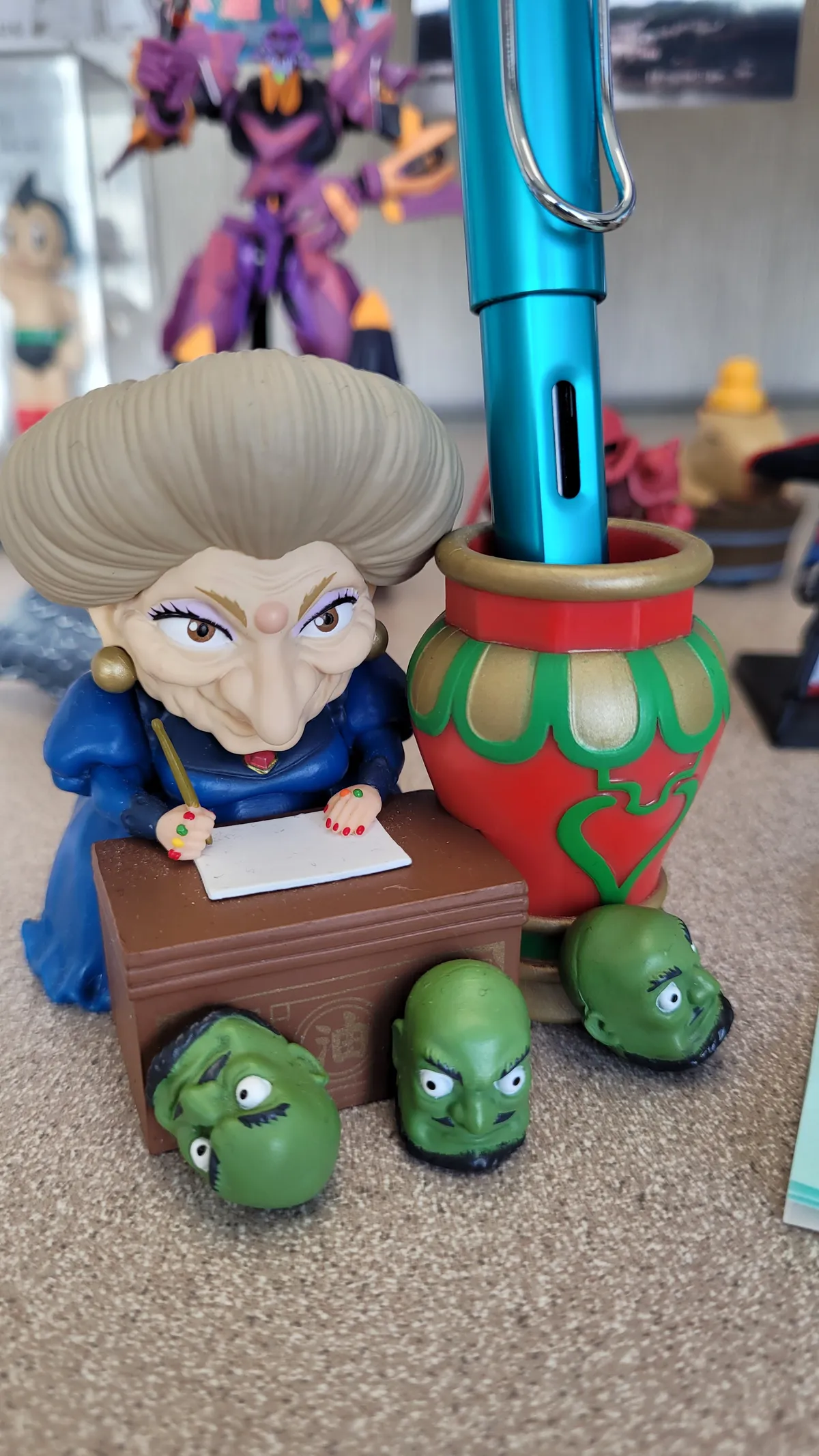 Zeniba Spirited Away pen holder
