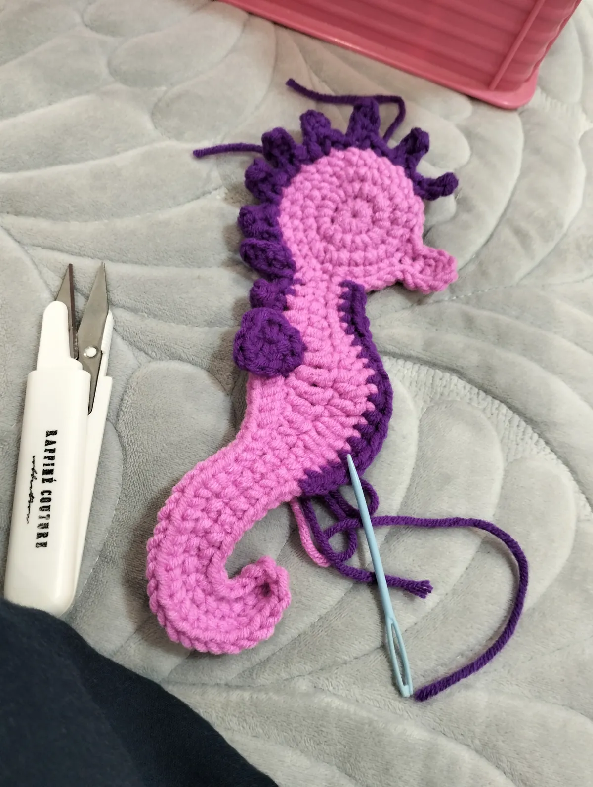 seahorse crochet