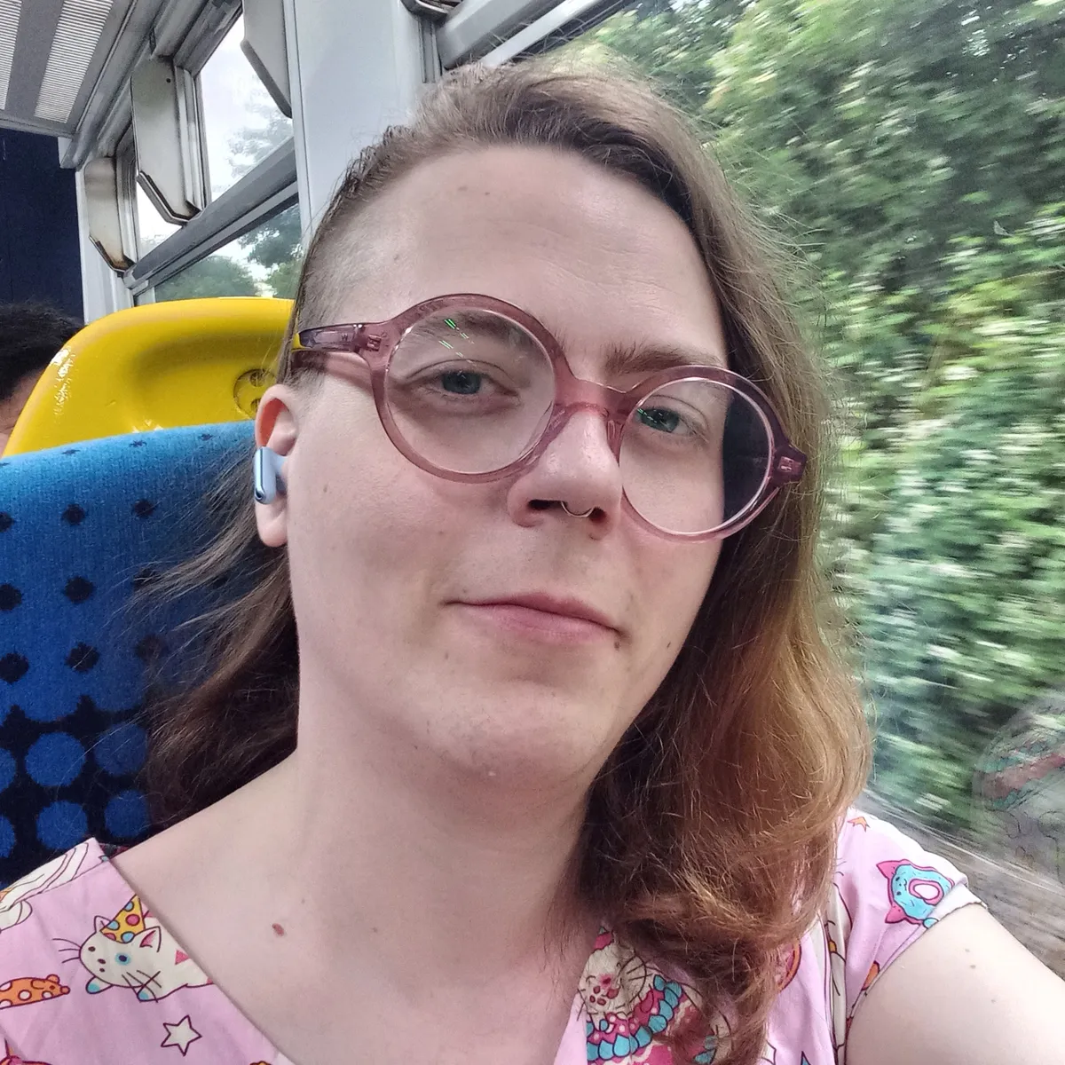 My girlfriend cut my hair! 🌈