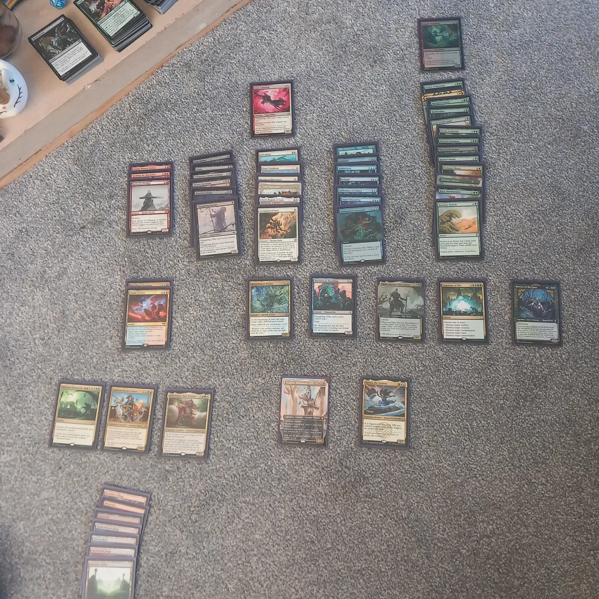 I built my first Magic: The Gathering Commander deck!