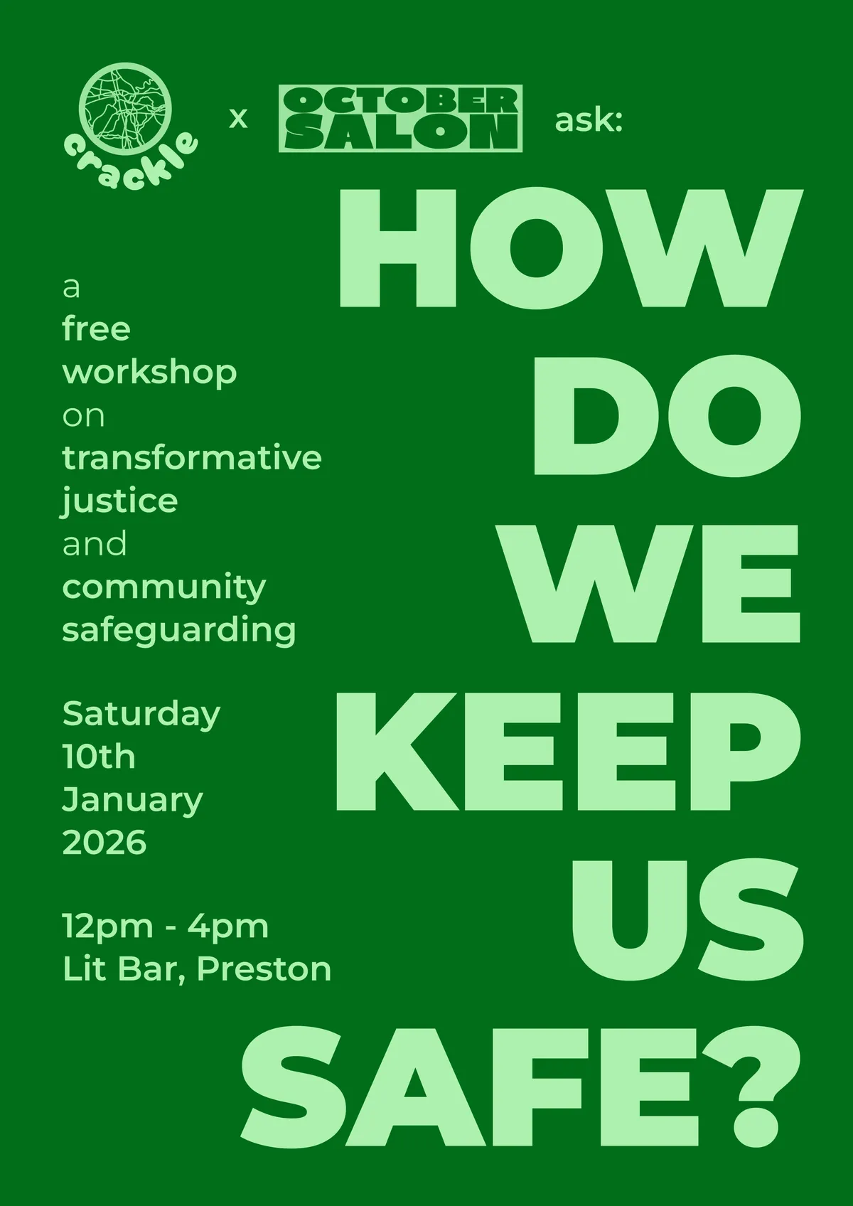 How Do We Keep Us Safe - Poster