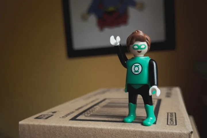 Kinder Surprise Playmobil Green Lantern