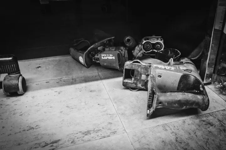 disassembled