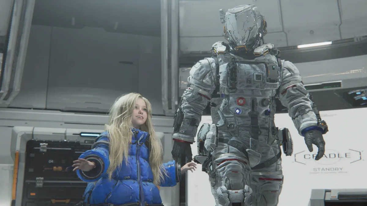 PRAGMATA 媒体包中的游戏截屏