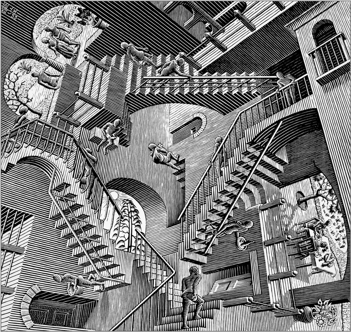 Relativity,M.C.Escher