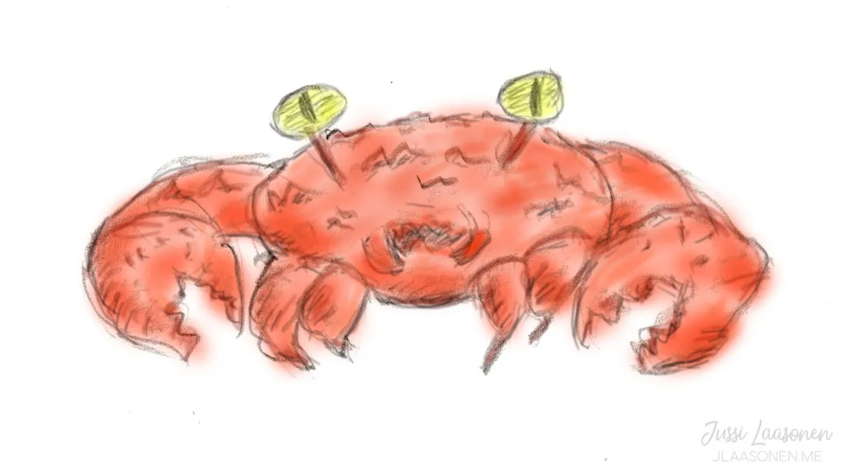 crab-colored