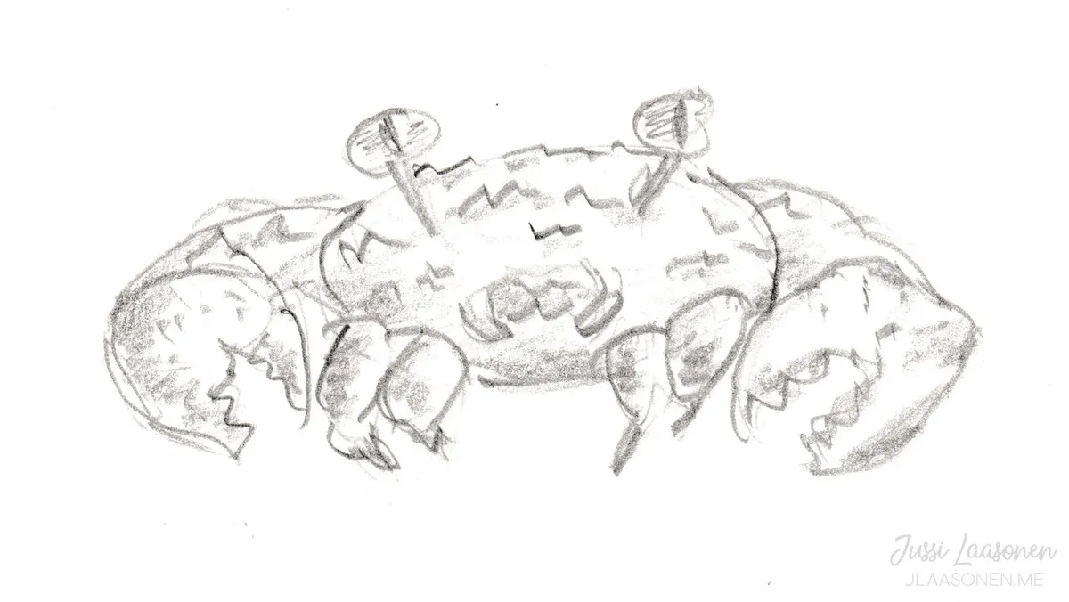 crab-pencil