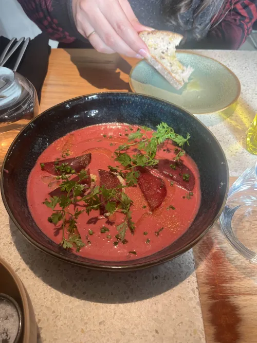 beetroot ravioli