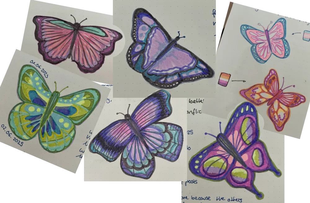butterflies