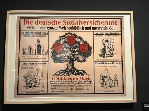 Poster showing pride for our social security system