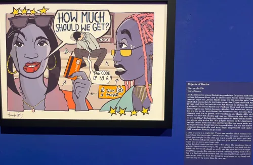 art about stealing a man's credit card