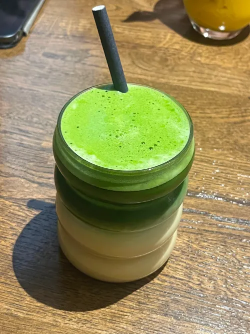 jasmine matcha latte