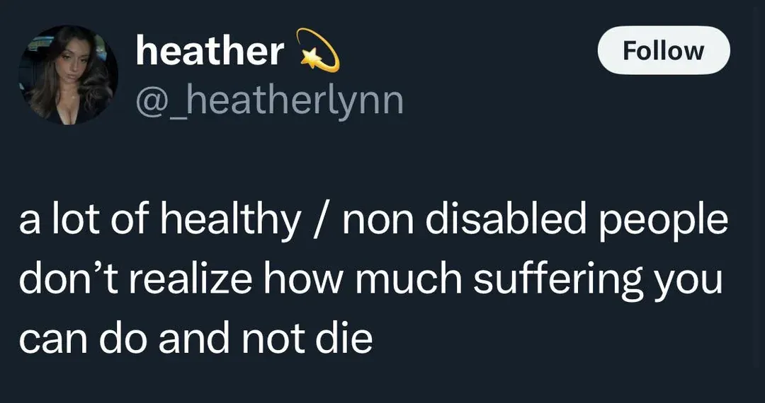 suffering