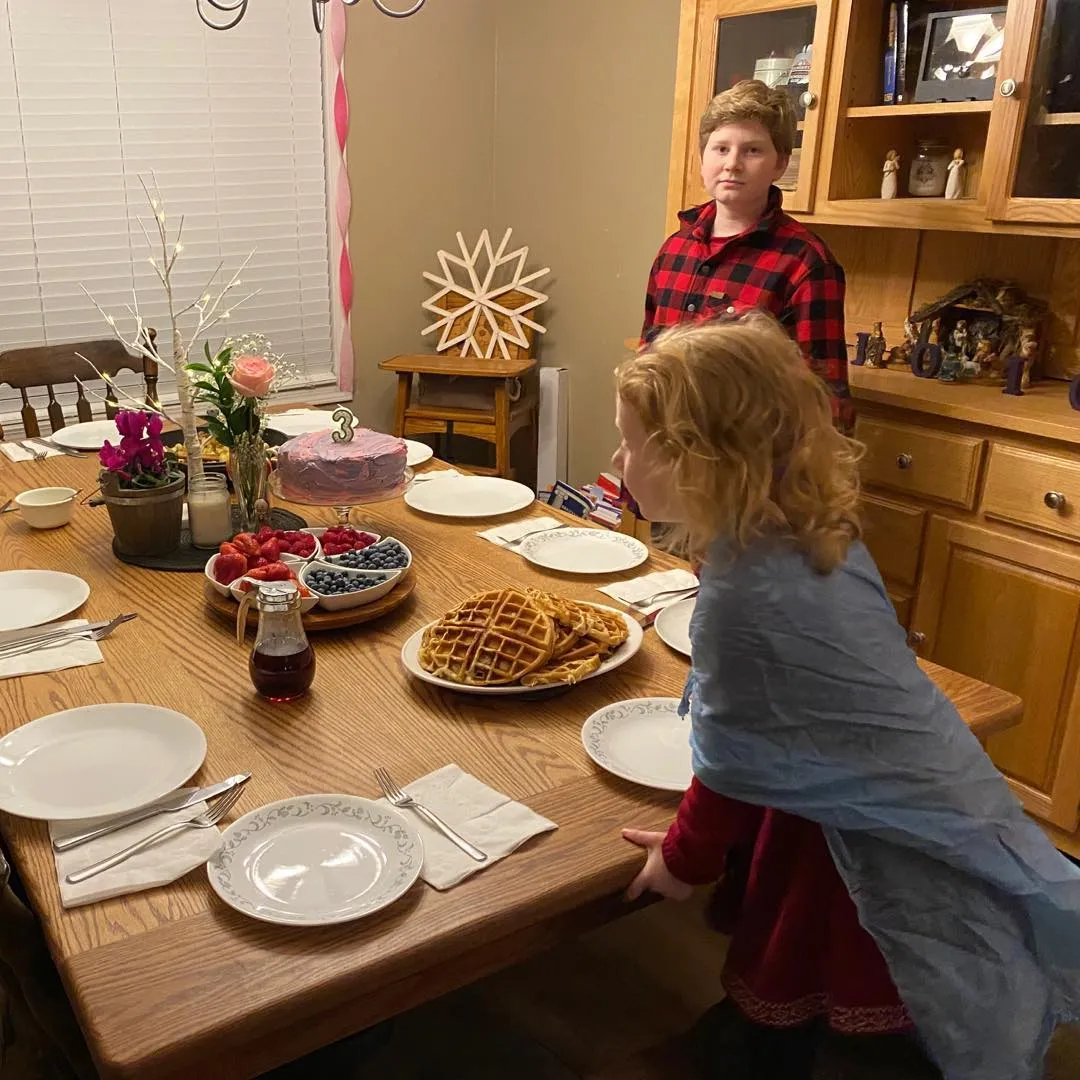 breakfast for dinner