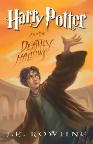 Harry Potter and the Deathly Hallows cover.