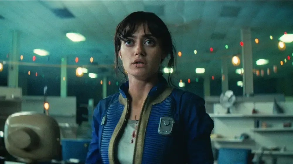 Lucy learning the harsh realities of the wasteland economy. 