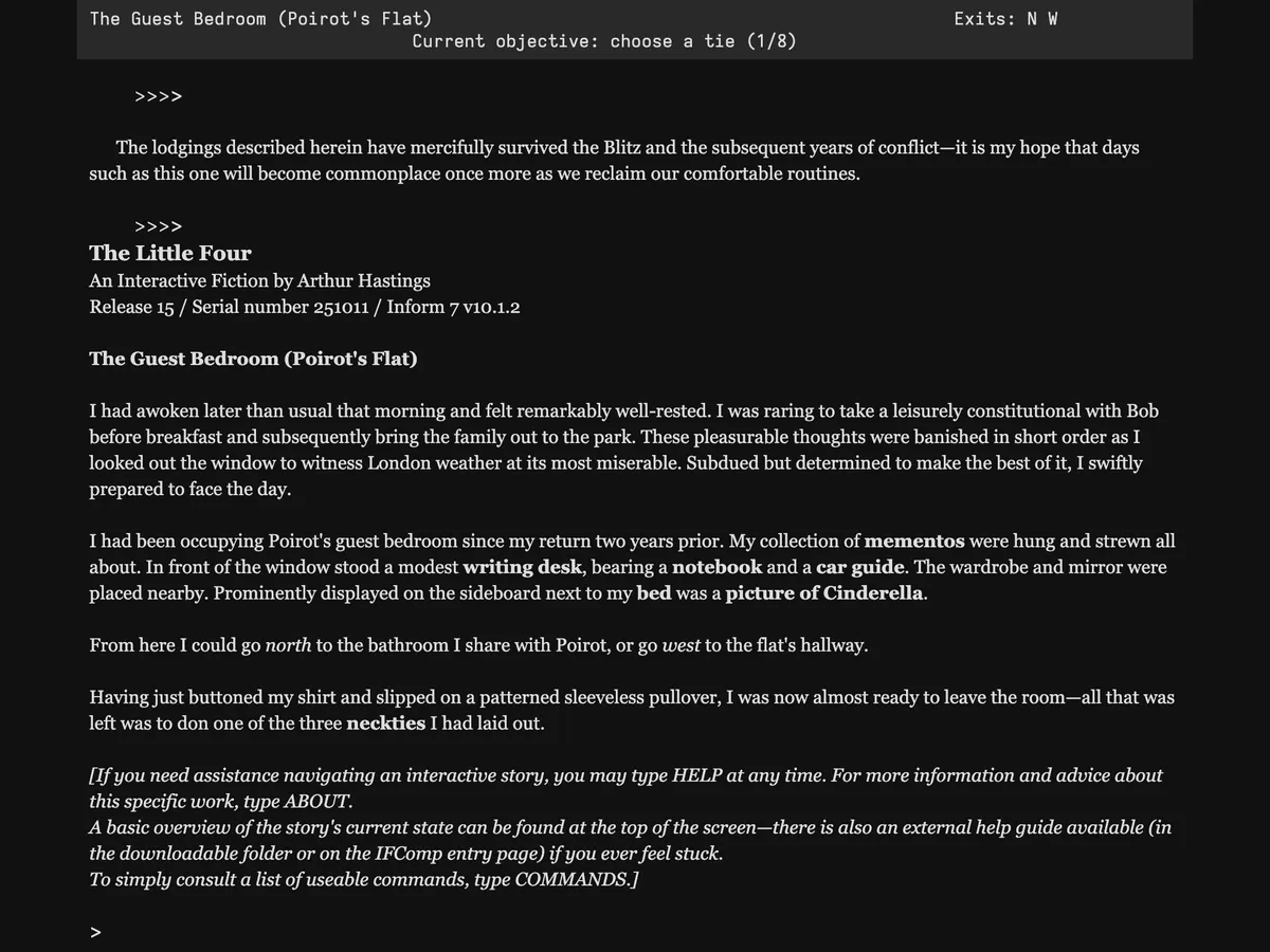 Screenshot of The Little Four