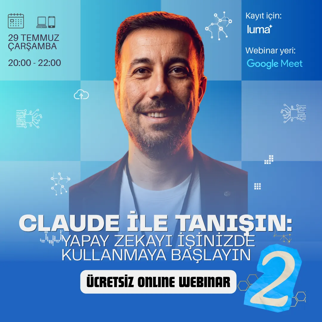Claude ile Tanışın 2 webinar