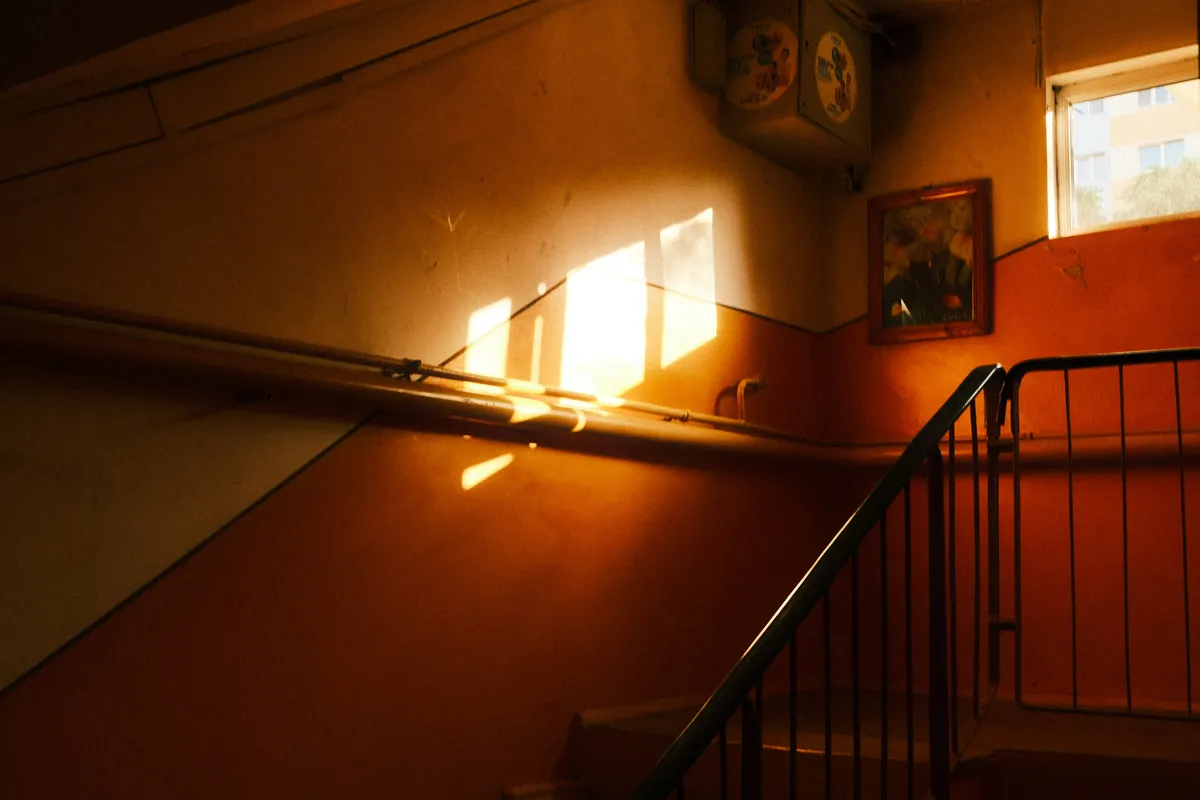 You'll see that I have an obsession with this staircase