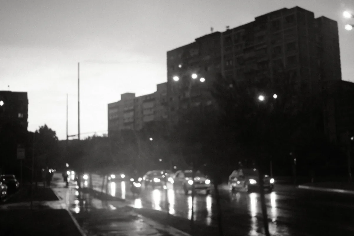 Accidentally out of focus, but I think it works well for the mood